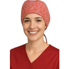Happy Trend Desenli Doktor Hemşire Aşçı Cerrahi Bone Hastane Bone Bandana M392