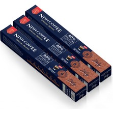 Happy Trend Coffee Kapsül Kahve 7 Italy 3'lü Set (Nespresso Uyumlu) - 30 Adet