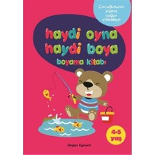 Happy Trend Oyna Haydi Boya Boyama Kitabı 1 (4-5 Yaş): Çocuğunuzun Yaşına Uygun Etkinlikler!