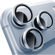 Coolacs Apple iPhone 18 Pro ile Uyumlu Temperli Cam Tekli Kamera Lens Koruyucu