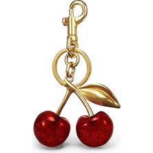 Happy Trend Keychain Bag Purse Charms For Handbags Cherry Accessories Mothers Day Birthday Ideas