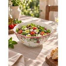 Easy Life Collection's Jardin Des Fraises Büyük Salata Kasesi - 20 cm