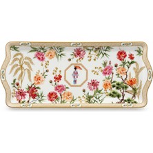 Easy Life Collection's Jardins D’orient Porselen Sunumluk - 35 × 15 cm