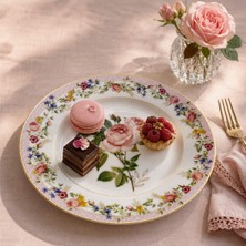 Easy Life Collection's Chant Des Roses Porselen Pasta Tabağı 19 cm