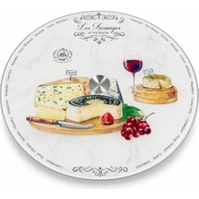 Easy Life Collection's Les Fromages Cam Peynir Sunum Tabağı