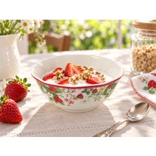 Easy Life Collection's Jardin Des Fraises Porselen Kase - 12 cm