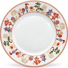 Easy Life Collection's Jardins D’orient Porselen Servis Tabağı - 26,5 cm