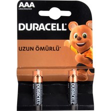 Duracell AAA İnce Kalem Pil 2li - EOL