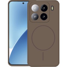 SBN - Store Joko Xiaomi Mi 15 Pro Kılıf Jully Magsafe Kapak - Kahverengi