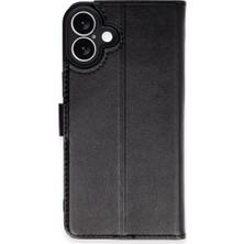 SBN - Store Apple iPhone 16 Plus Kılıf Trend S Plus Kapaklı Kılıf - Siyah
