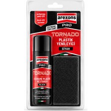 Arexons Pro Tornado - Extreme Plastik Yenileyici Siyah 125 ml