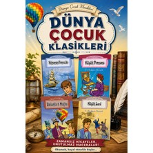 Bilge Kitabevi 4 Kitaplı Dünya Çocuk Klasikleri Seti - 4. 5. 6. 7. ve 8. Sınıflar Için Öğretmen Tavsiyeli Okumayı Sevdiren-10