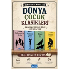 Bilge Kitabevi 4 Kitaplı Dünya Çocuk Klasikleri Seti - 4. 5. 6. 7. ve 8. Sınıflar Için Öğretmen Tavsiyeli Okumayı Sevdiren-10