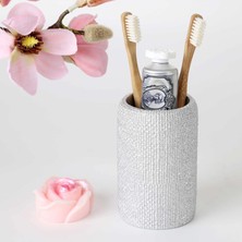 Selim Natural Diş Fırçalık Gümüş