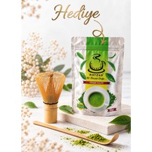 Karadeniz Matcha Bambu whisk ve Bambu Kaşık ve 50 Gr Saf Matcha