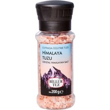 Billur Tuz Sofrada Öğütme Himalaya Tuzu 200 G - 8 Adet