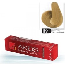 Akos Saç Boyası Açık Sarı 9
