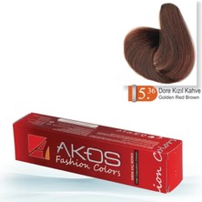 Akos Saç Boyası Dore Kızıl Kahve 5.36