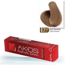Akos Saç Boyası Açık Karamel 7.55