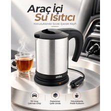 SBN - Store Uzun Yol ve Seyahatlerde Kullanıma Uygun 12V Araç Çakmak Girişli Taşınabilir Su Isıtıcı