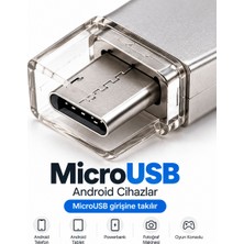 SBN - Store Çoklu Cihaz Uyumlu 128GB 4in1 USB Flash Bellek Lightning Type-C Usb-A Microusb
