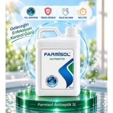 Farmisol 5 Litre Kişisel Kullanım Antiseptik Dezenfektan Sıvı Alkolsüz İçerik ile Etkili Koruma