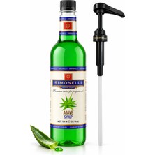 Simonelli Agave Kahve Şurubu 700 ml - İçecek ve Kokteyl Şurubu (Pompa Dahil)