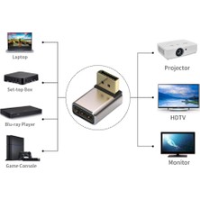 Keepro 270 Derece Displayport Çevirici L Displayport Çevirici