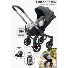 Maccon Serena 4 In 1; Ana Kucağı & Oto Koltuğa Dönüşen Çift Yönlü Bebek Arabası