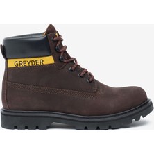 Greyder Erkek Kahverengi Hakiki Deri Military Bot 6K1UB10450