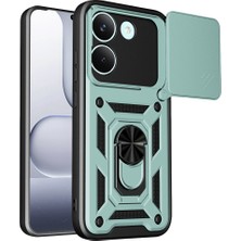 SBN - Store Xiaomi Poco X8 Pro Pars Lens Yüzüklü Silikon - Yeşil