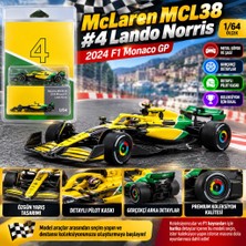 Svoria Store  1/64 Mclaren MCL38 #4 Lando Norris 2024 F1 Monaco Gp