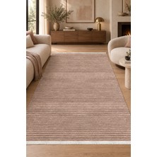 Hann Home Collection Rebra Vizon Özel Ölçü Oturma Odası Koridor Halısı Kaymaz Taban Robot Süpürge Uyumlu Kolay Temizlenir