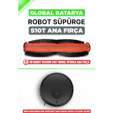 Global Batarya Xiaomi Mi Robot S10T Uyumlu Robot Süpürge Ana Fırça Sarf Malzeme