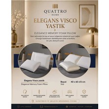 Quattro Home Elegans Visco Yastık 40 × 60 × 13 cm