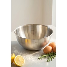 Cooker 29 cm 4 Litre Çelik Karıştırma Kabı YK1983