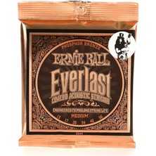 Fimer Ball Everlast Orta Kaplama Fosfor Bronz Akustik Gitar Telleri, Ölçü 13-56