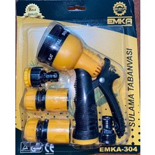 Fimer 7 Fonksiyonlu Tabanca Seti 3 Bağlantı Adaptörlü Bahçe Sulama Seti 1/2"
