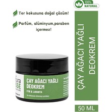 Fimer Koltuk Altı Kremi 50 ml (Çay Ağacı Yağlı) Deokrem Ter Kokusuna Doğal Çözüm