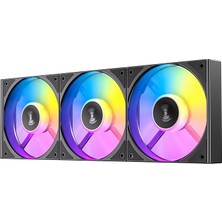 Fimer C120R Argb 3-In-1 Kasa Fanı Seti, 120MM Ters Kanat (Reverse Blade), Pwm Kontrollü, Yüksek Performanslı Sessiz Fan, 3'lü Paket