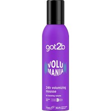 Fimer Volumania 24H Hacim Veren Köpük 250 Ml, Saç Şekillendirici Köpük, Hacim Artırıcı Saç Köpüğü, Güçlü Tutuş, Vegan Formül