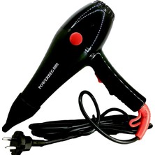 Fimer 5000 Powerstar Profesyonel Fön Makinesi - 2500W Yüksek Performanslı Kuaför Tipi Kurutma ve Şekillendirme Makinesi - Ac Motor - Siyah