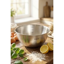 Cooker 27 cm 3.5 Litre Çelik Karıştırma Kabı YK1982