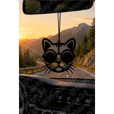 Fimer Kedi Ayna Süsü, Araba Süsü, Kedi Dikiz Aynası Süsü - Eşe, Dosta, Sevgiliye Araba Hediyesi