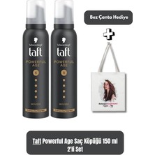 Fimer Powerful Age 5 Ekstra Güçlü Saç Köpüğü 150 ml X2 + Bez Çanta Hediyeli