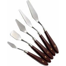 Fimer Winky Resim Spatula Set, Metal Spatula 5'li Pasta Paleti