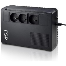 Fimer 800 Eco Ups 800VA / 480W, Simüle Sinüs Dalgası, Çizgi Interaktif Avr Surge 230V Güç Kaynağı 3x Schuko Çıkışları