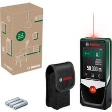 Fimer Home & Garden Advanceddistance 50C Lazerli Uzaklık Ölçer (50M Çalışma Alanı, 4 Sn. Ölçme Süresi, 3 x Aa Pil, Saklama Kutusu)