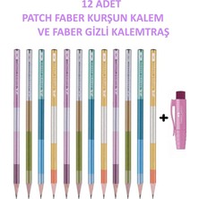 Fimer Patch Kurşun Kalem 12'li Set ve Gizli Kalemtraş, Hb