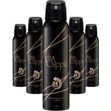 Fimer Cappio Viva Deodorant 150ML x 5 Adet